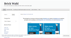 Desktop Screenshot of brickwahl.com